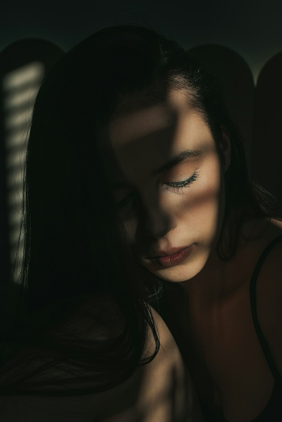 Portrait of a Croatian woman learning materials author with dark hair